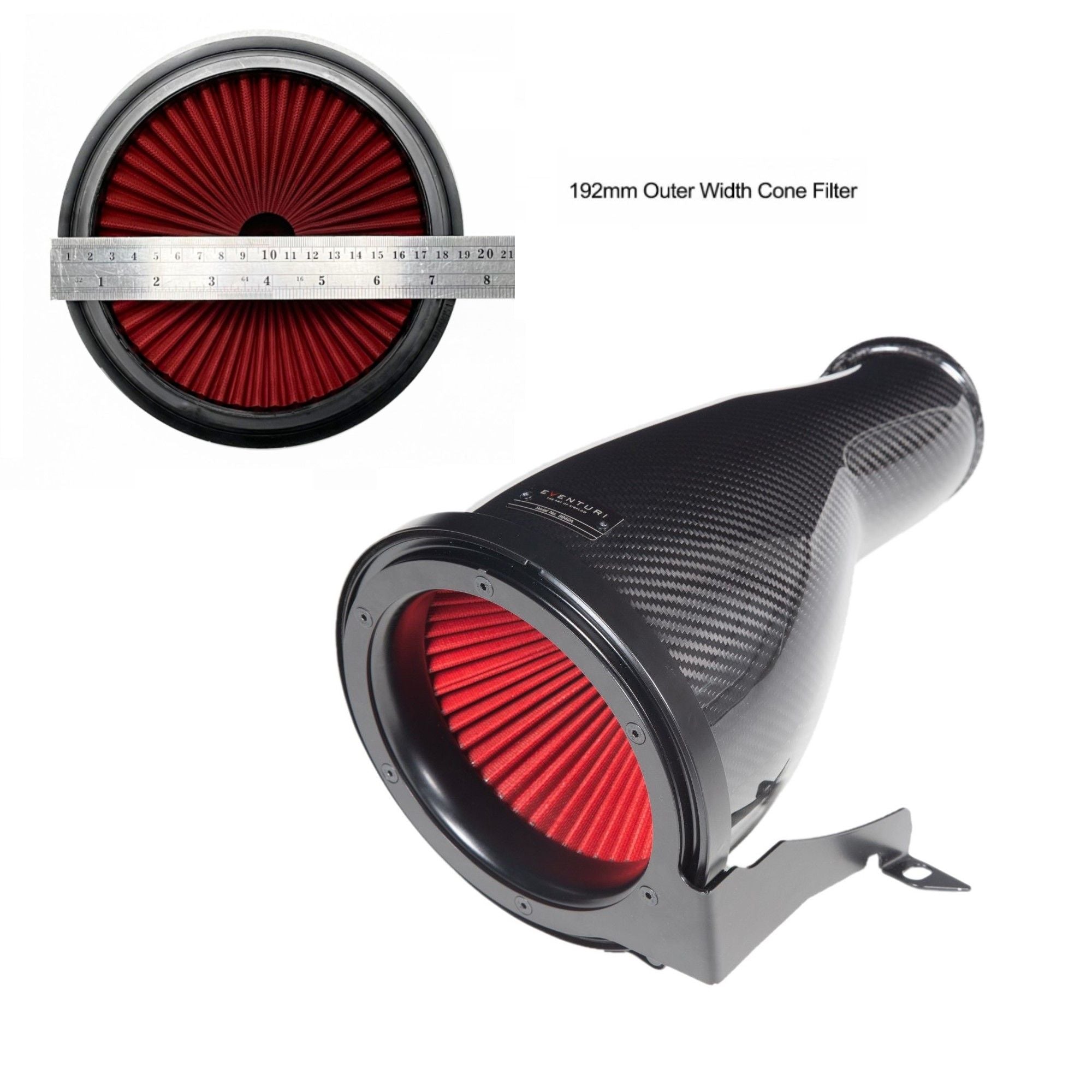 Eventuri Carbon fiber intake kit Volkswagen Golf 8 GTI
