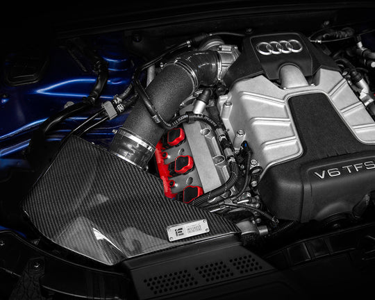 IE Koolstofvezel Inlaatdeksel AUDI S4 SQ5 Q5 S5 Coupe 05
