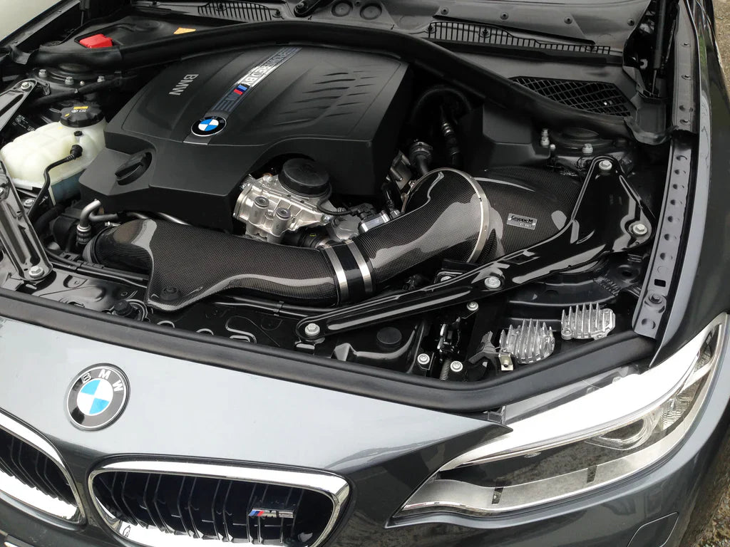 Admission d'air en carbone Gruppe M pour BMW M2 F87 N55 1