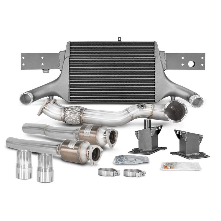 Intercooler Wagner Competition, descente d'échappement Evo3, Audi RS3 8V