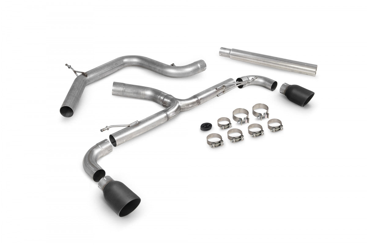 Skorpion Nierezonansowy Predator Cat Back VW Scirocco R 03