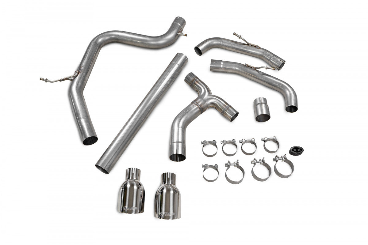 Scorpion Niet resonerend Predator GPF back VW MK8 Golf 03