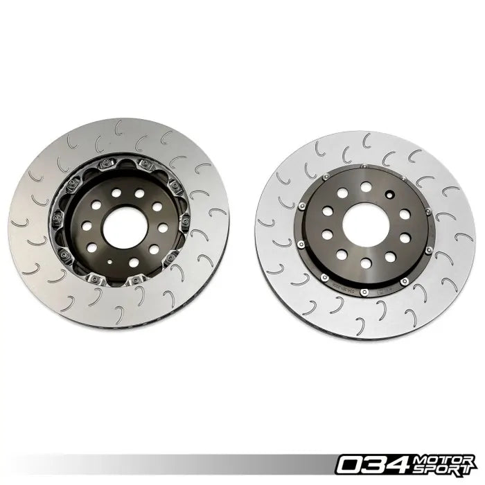 034 Motorsport Disco freno posteriore flottante in 2 pezzi da 310 mm Audi 02