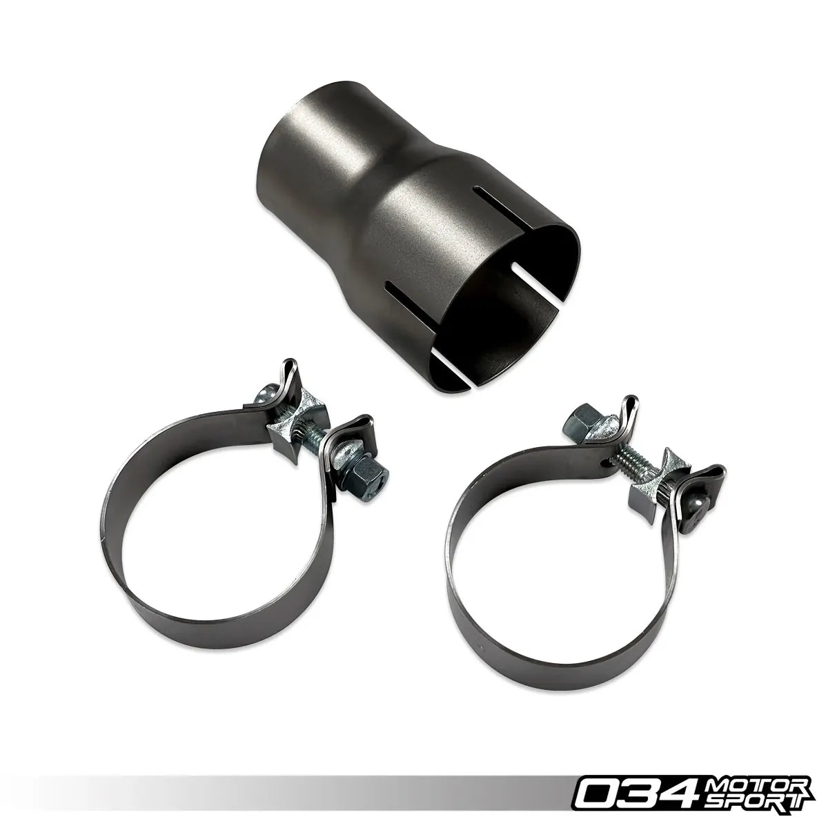 034 Motorsport Edelstahl-Renn-Downpipe VW Golf R Audi A3 02