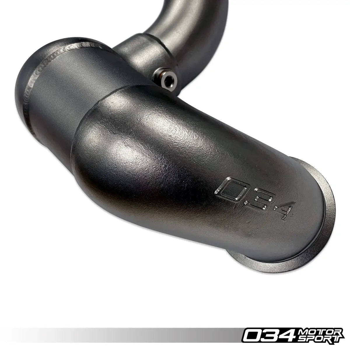 Tuyau d'échappement de course en acier inoxydable 034 Motorsport pour VW Golf R et Audi A3 05