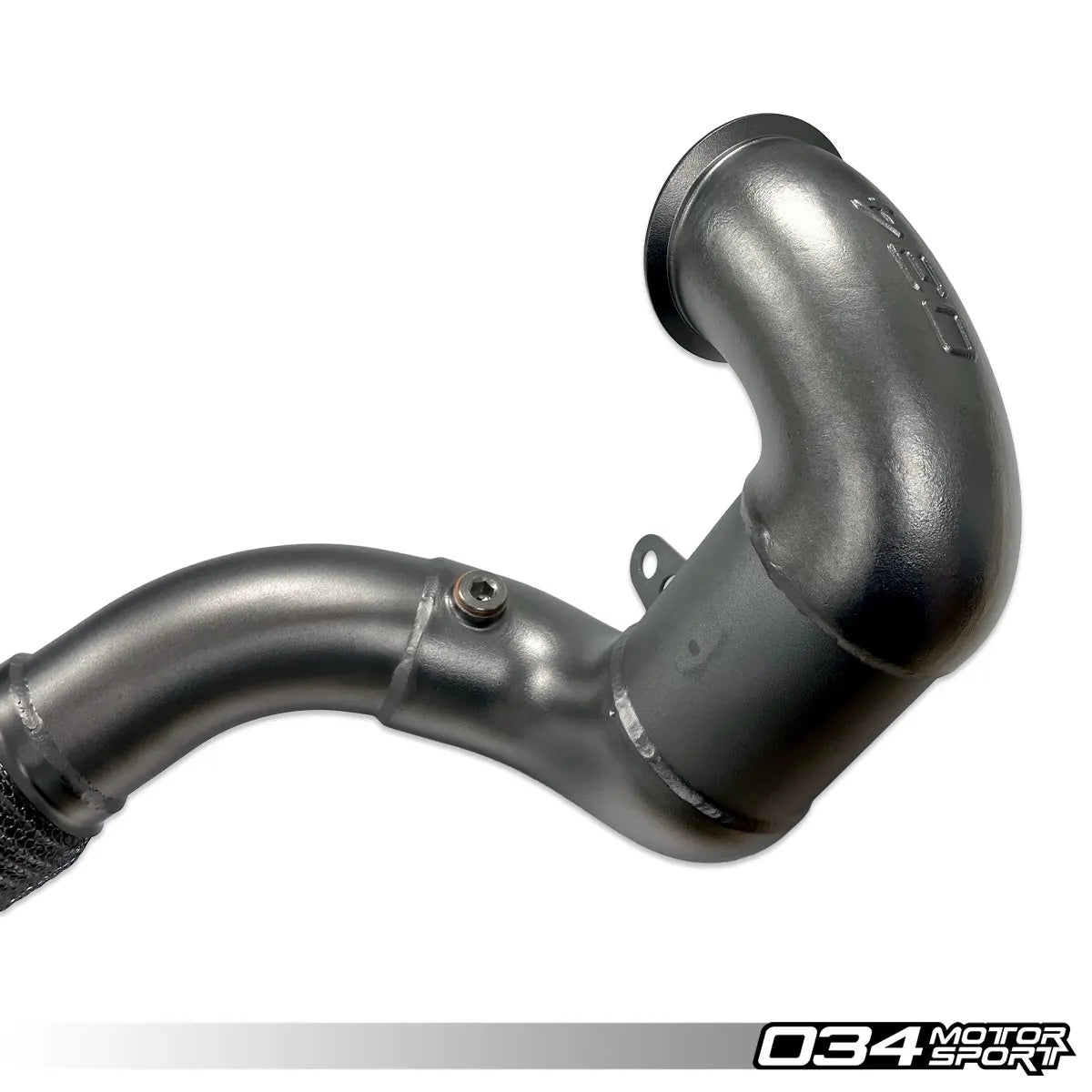 Tuyau d'échappement de course en acier inoxydable 034 Motorsport pour VW Golf R et Audi A3 03