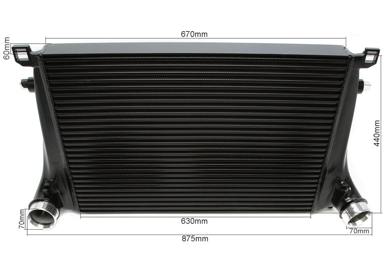 Intercooler kit VW Golf 8 GTI en R / Cupra Leon KL / Skoda Octavia 4 NX 2.0 TSI 3