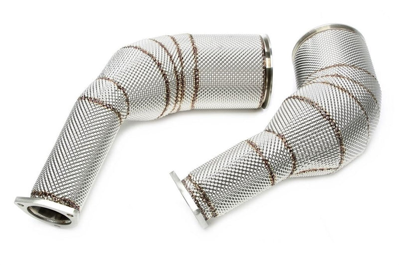 Decat Downpipe met hitteschild Audi A6-RS6 C8 / A7 Sportback-RS7 4KA 2