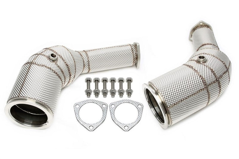 Downpipe met katalysator en hitteschild Audi A6-RS6 C8 / A7 Sportback-RS7 4KA