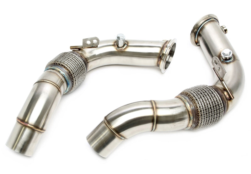 Downpipe senza catalizzatore per BMW M5 F10 e M6 F12/F13/F06 S63 B44 560 CV con tubo flessibile