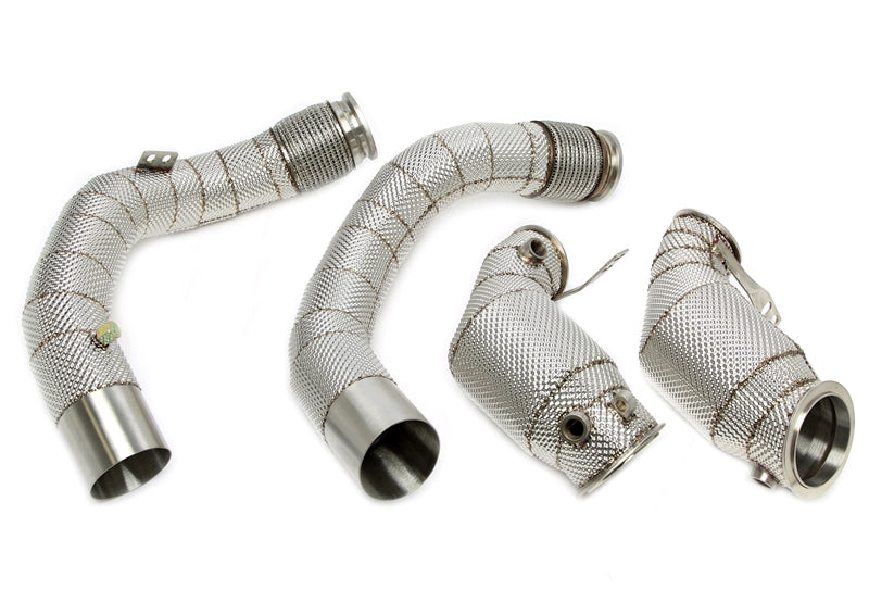 Downpipe met Katalysator en Hitteschild BMW X5M F95 en X6M F96 S63 2