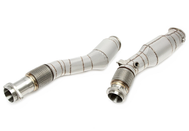 Downpipe met Katalysator en Hitteschild BMW X3M F97 en X4M F98 S63 2