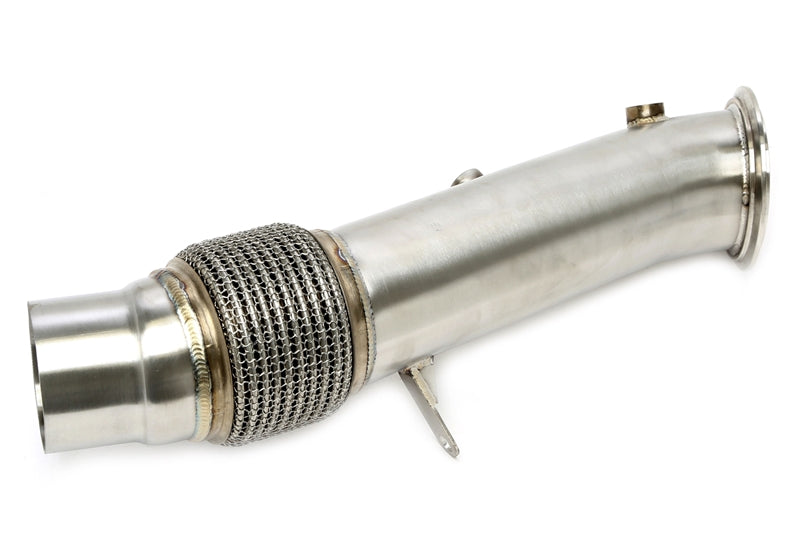 Downpipe Decat per BMW Serie 5/6/7 e X5/X6 N55 B30 con tubo flessibile 2