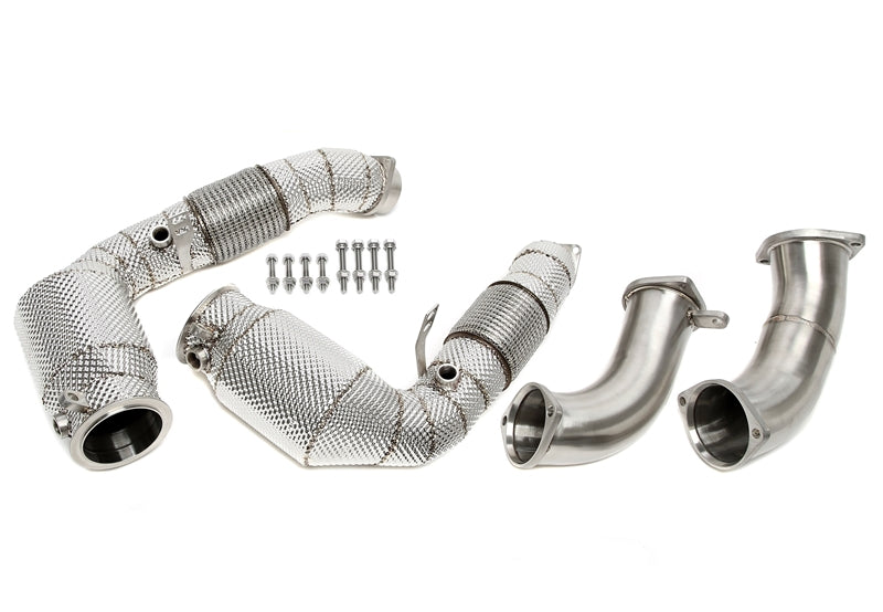 Downpipe met katalysator en hitteschild BMW X5 M G05 / X6 M G06 S68