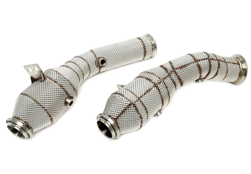 Downpipe met Katalysator en Hitteschild Mercedes-Benz C-Klasse W205 C43 en E-Klasse W212/W213 E400/E43 M276