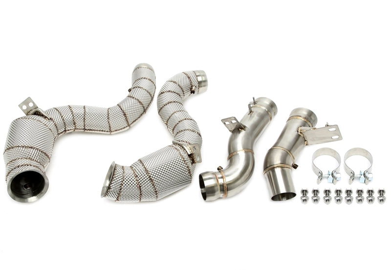 Downpipe met katalysator hitteschild en OPF Mercedes GLE 63 en 63 S C167 V167 M177