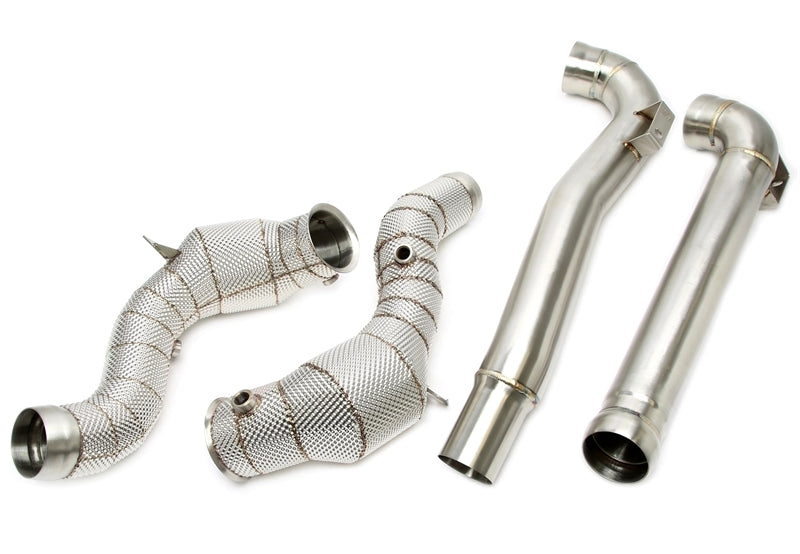 Downpipe met Katalysator en Hitteschild Mercedes-Benz AMG GT/GTS/GTC/GTR C190/R190 M178 (Links) 2