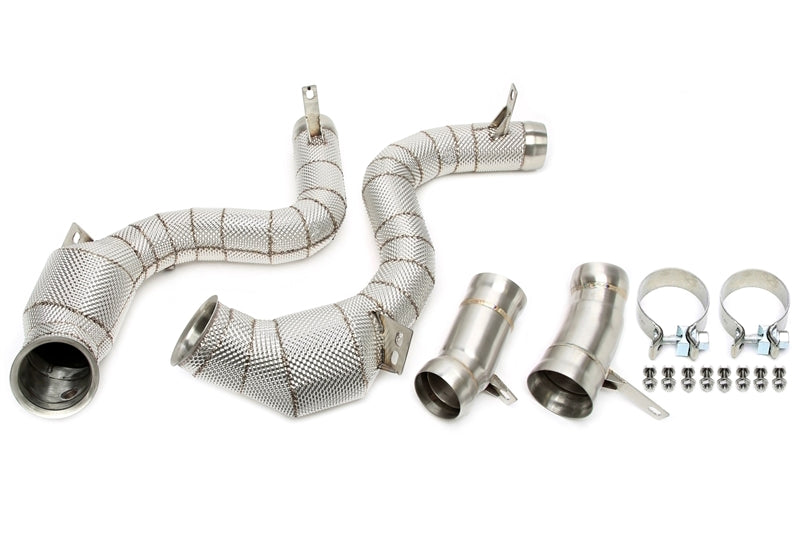 Downpipe met Katalysator en Hitteschild Mercedes-Benz S-Klasse W222 AMG S63
