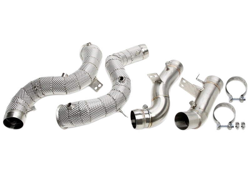 Decat Downpipe met hitteschild en OPF Mercedes GLE 63 S V167 C167 en GLS 63 X167