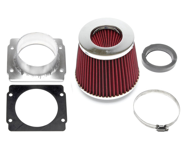 Sportluchtfilter met adapterplaat BMW 3 Serie E30 en E36 316i 318i M40 M42