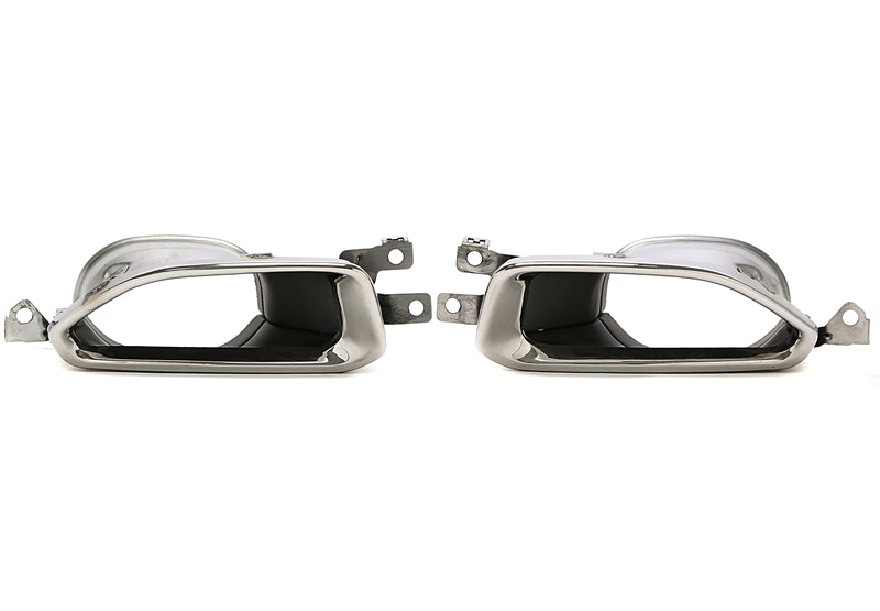 Uitlaatsierstukken chroom BMW 3 Serie G20 en G21 320i tot 330i 2