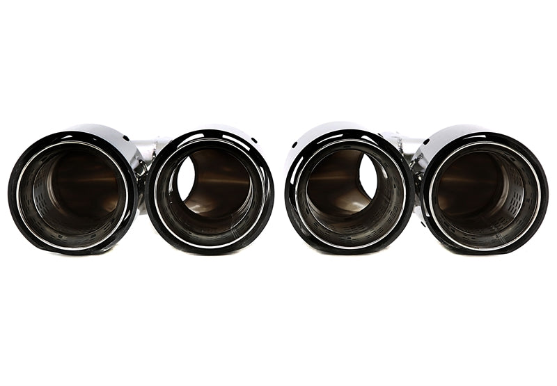 Uitlaatsierstukken chroom BMW 5 Serie F10 en F11 en 6 Serie F12 en F13 2