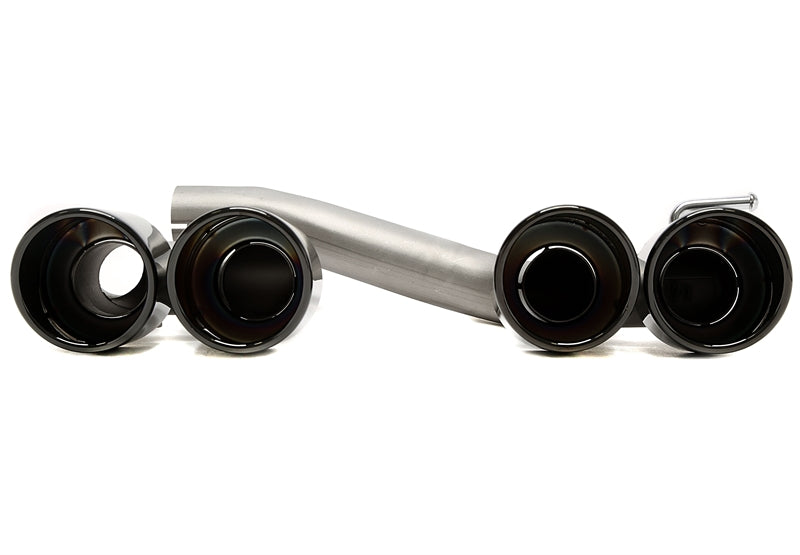 Uitlaatsierstukken double design chroom BMW 3 Serie F30 en F31 2