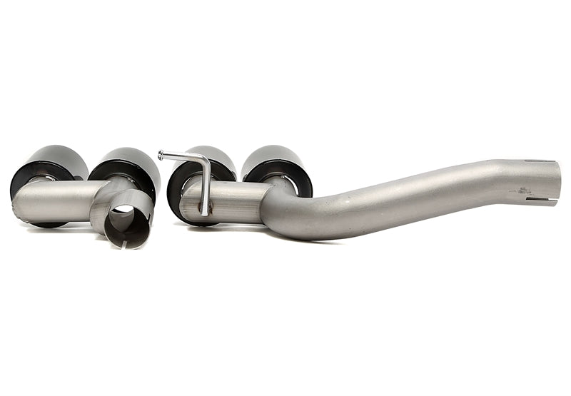 Uitlaatsierstukken double design chroom BMW 3 Serie F30 en F31 3