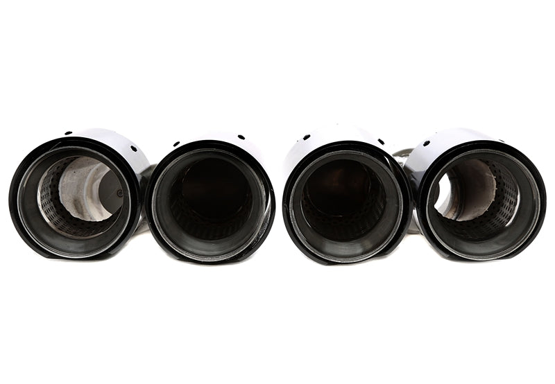 Uitlaatsierstukken double design chroom BMW 5 Serie G30 en G31 2