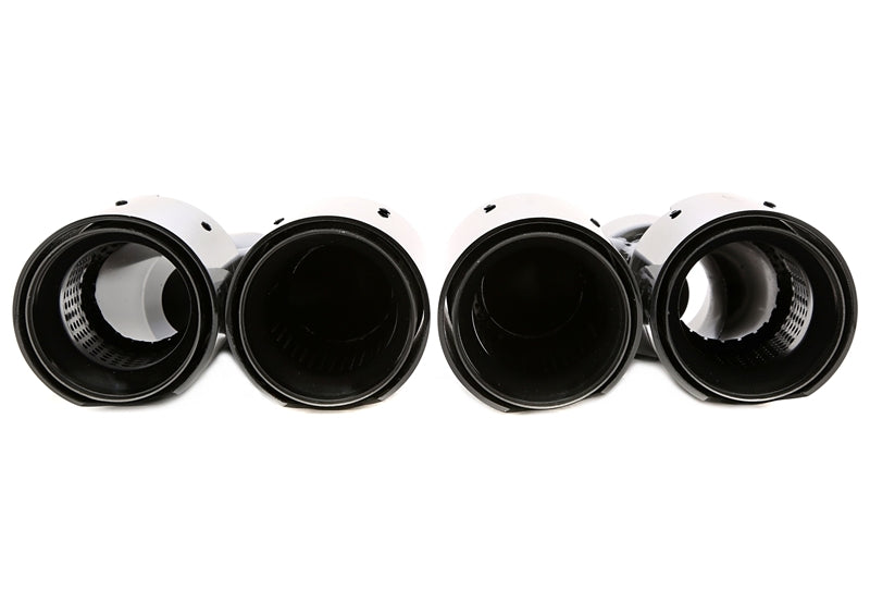Uitlaatsierstukken double design zwart BMW 5 Serie G30 en G31 2