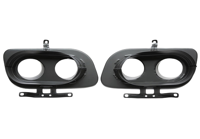 Uitlaatsierstukken double design zwart Porsche 911 992 3
