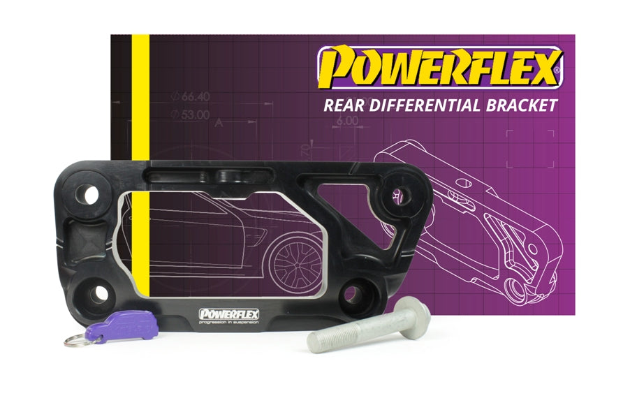 Powerflex Versterkte differentieelbeugel BMW M2 F87 / M3 F80 / M4 F8x