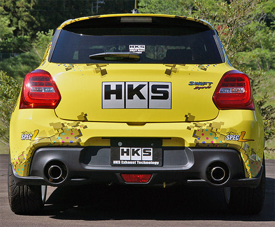 HKS Catback uitlaat Suzuki Swift Sport ZC33S