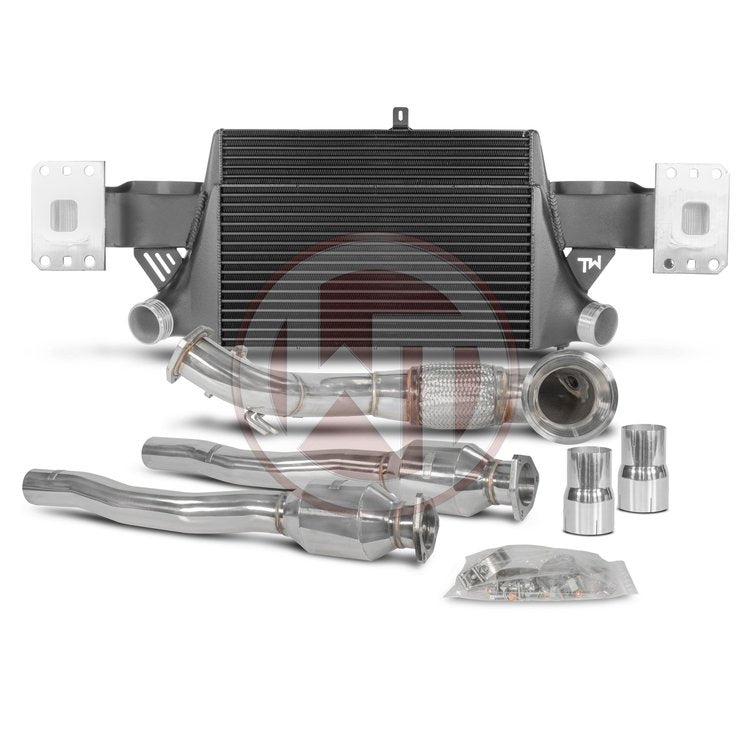 Wagner Competition pakket EVO 3 intercooler en downpipe met katalysator Audi TTRS 8J
