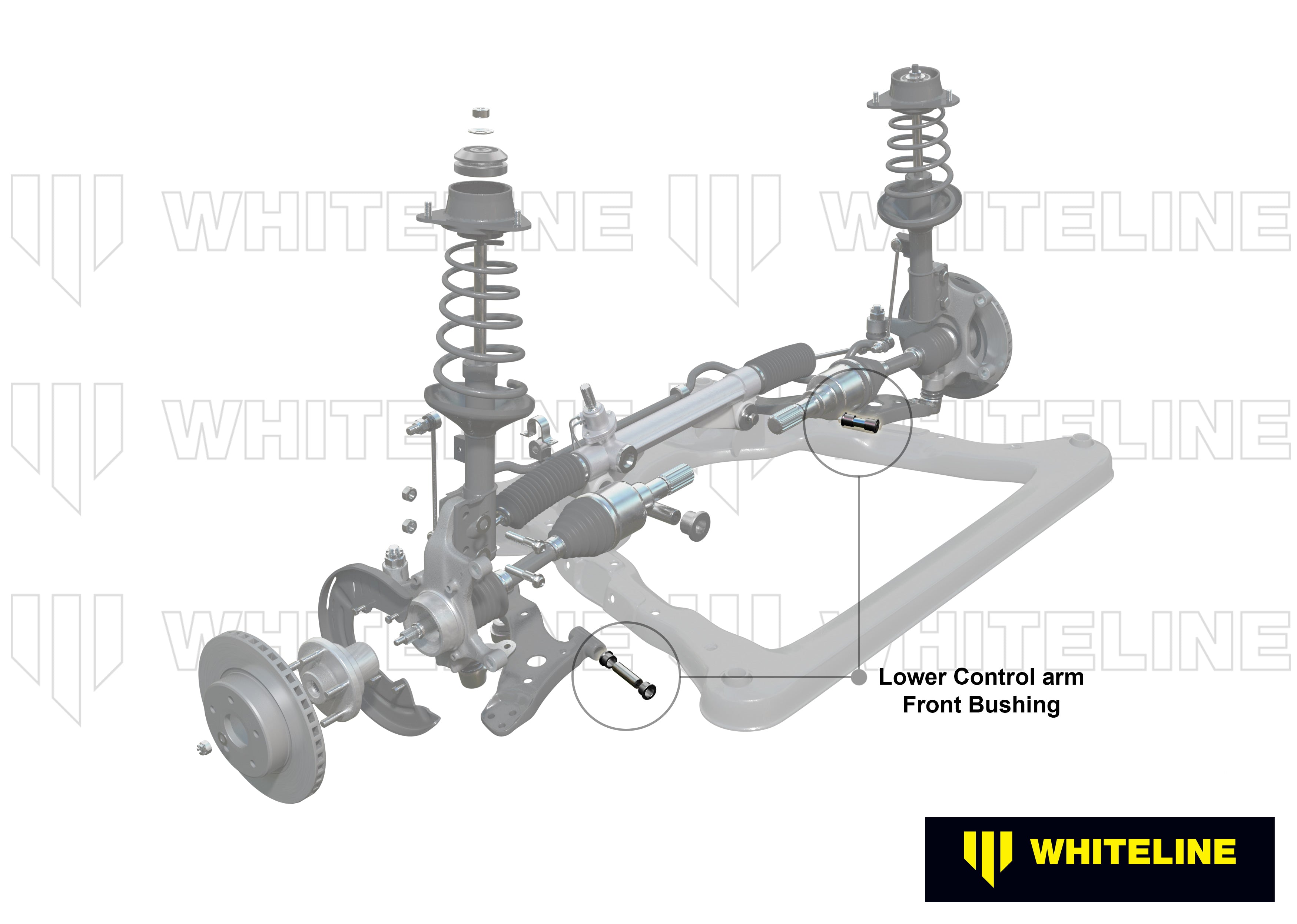 Whiteline Bushing kit Subaru Impreza STI 08+
