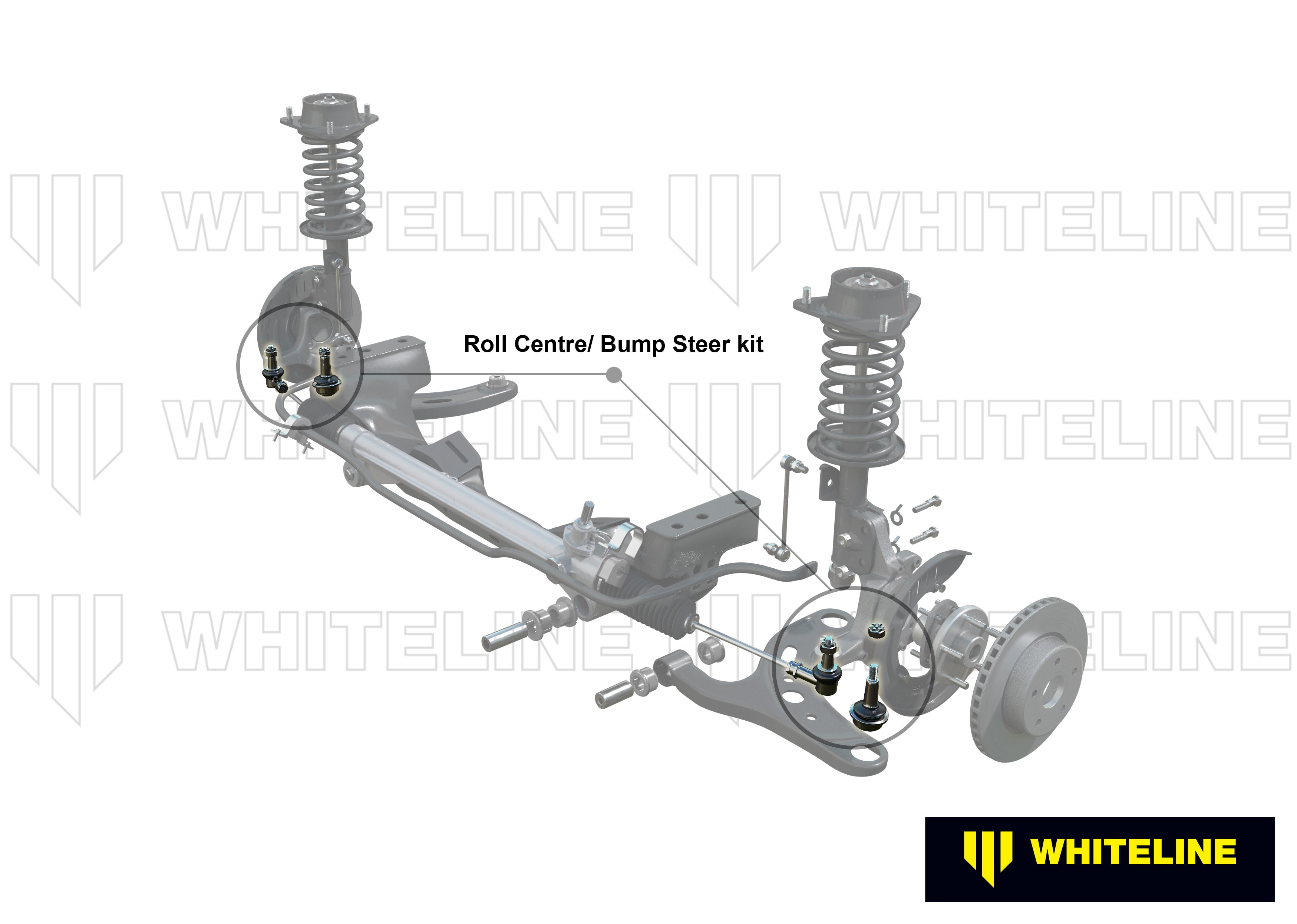 Whiteline Roll Centre / Bump Steer Kit Toyota GT86 Subaru BRZ