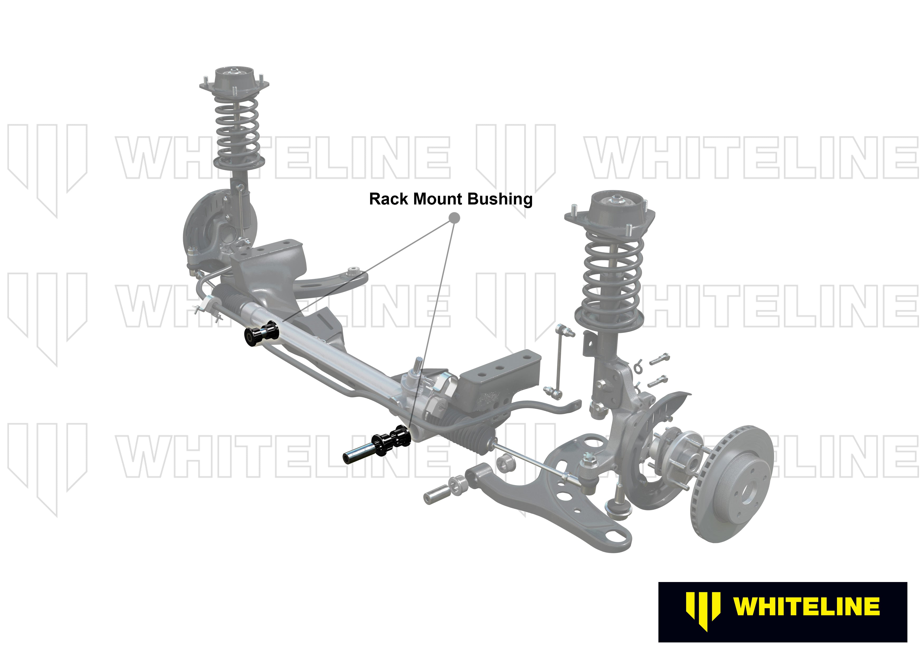 Whiteline Stuurhuis bussen kit Toyota GT86 / Subaru BRZ