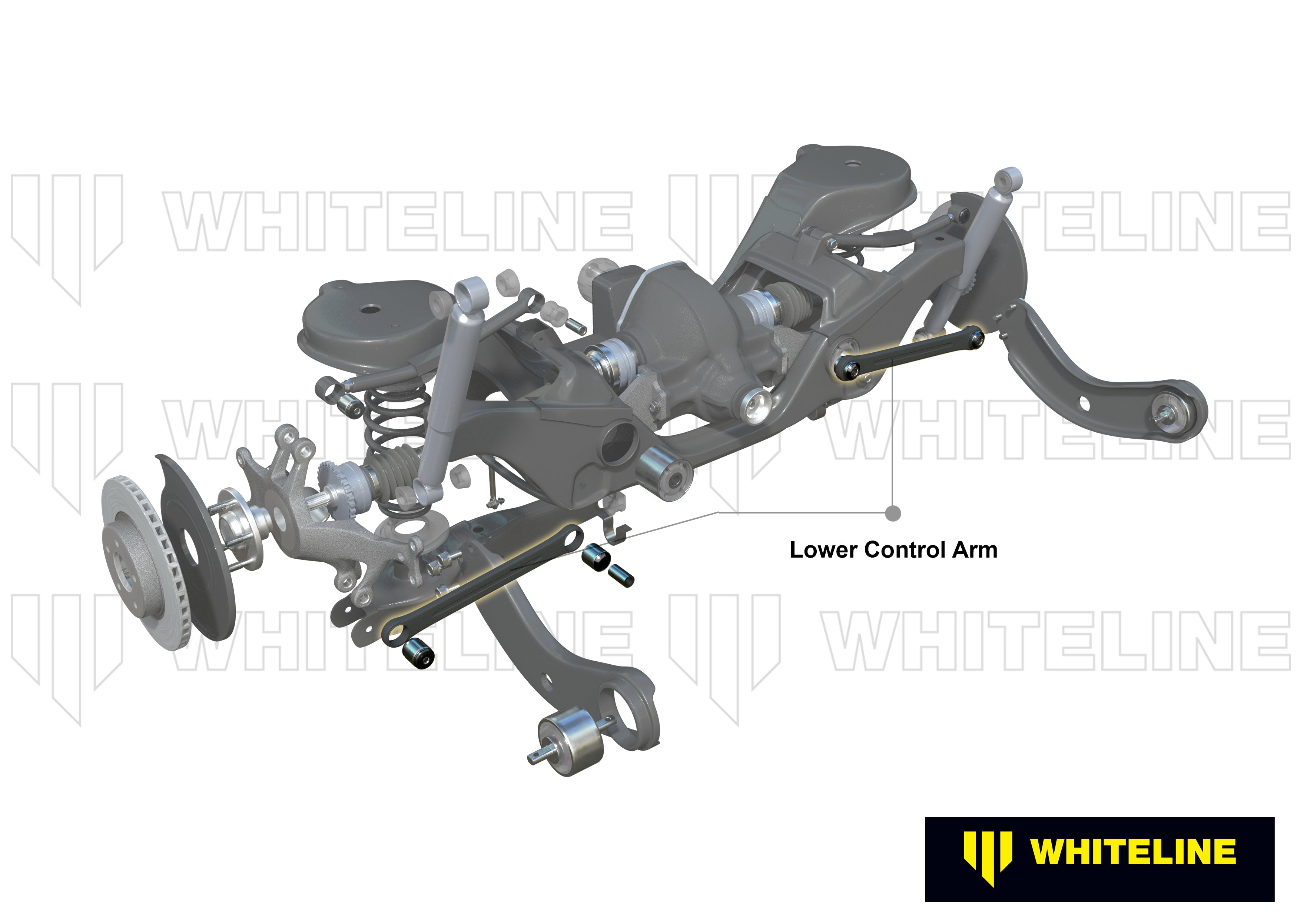 Whiteline Verstelbare achterste teenarmen Ford Focus 2 ST / RS en Focus 3 RS / ST