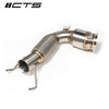 CTS Downpipe met high flow katalysator MINI Cooper S F54 F55 F56 F57 F60 BMW X1 X2 F48 B46