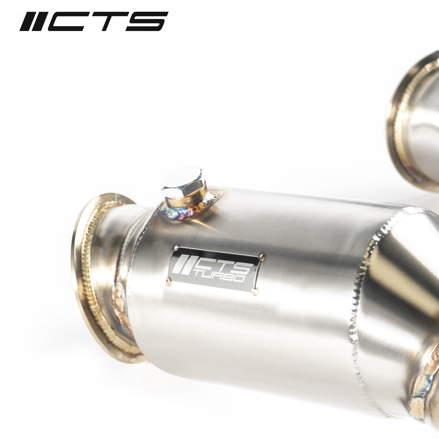 CTS Downpipes met High Flow katalysator BMW M3 G80 M4 G82 M2 G87 S58 2