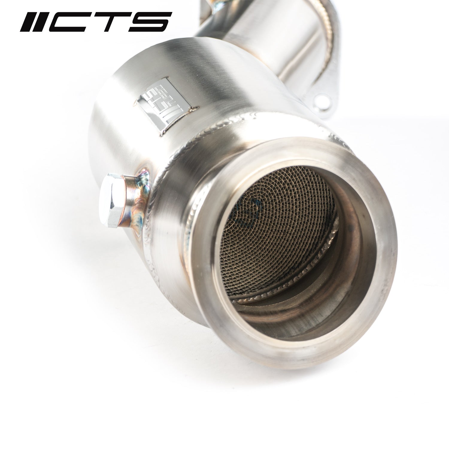 CTS Downpipes met High Flow katalysator BMW M3 G80 M4 G82 M2 G87 S58 3