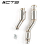 CTS Downpipes met High Flow katalysator BMW M3 G80 M4 G82 M2 G87 S58