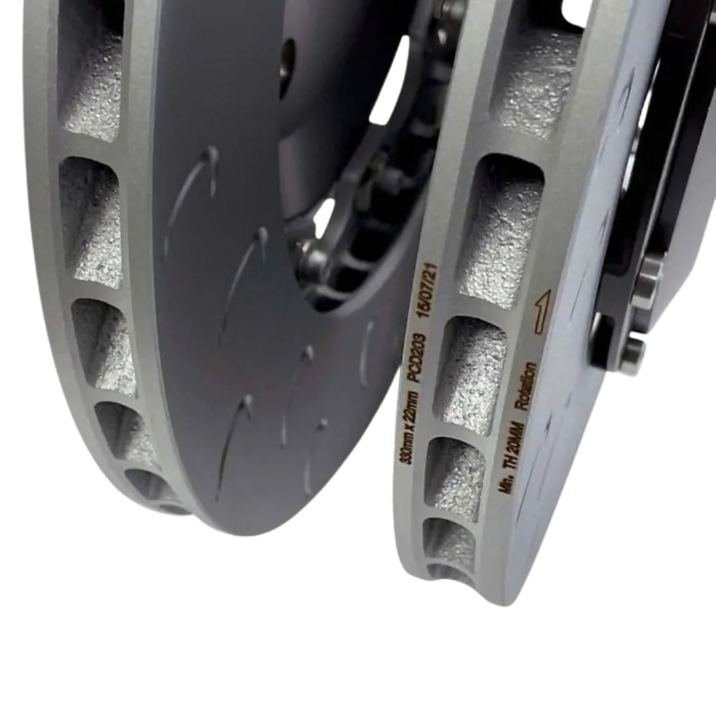 034 Motorsport - Set di dischi freno flottanti in 2 pezzi - Audi B8 / B8.5