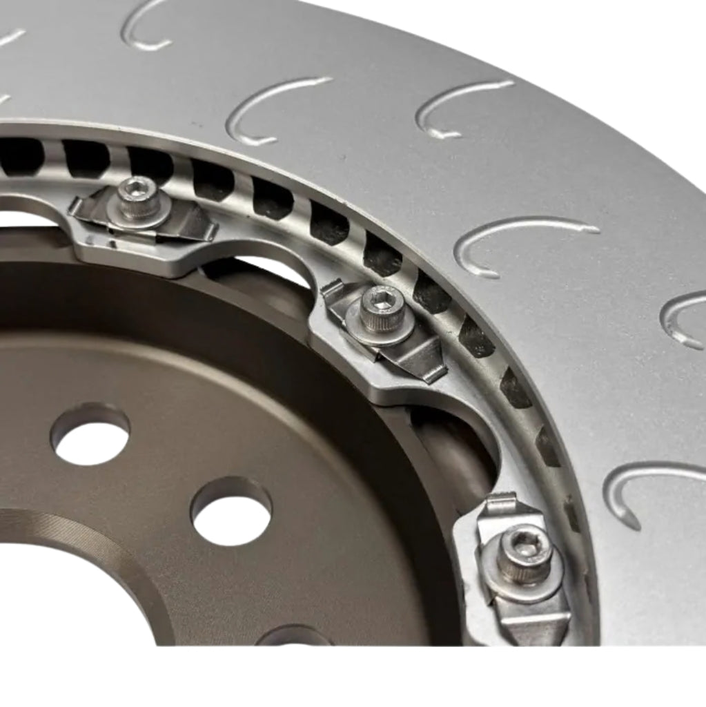 034 Motorsport - 2-Piece Rear Brake Rotor - AUDI VW MQB EVO