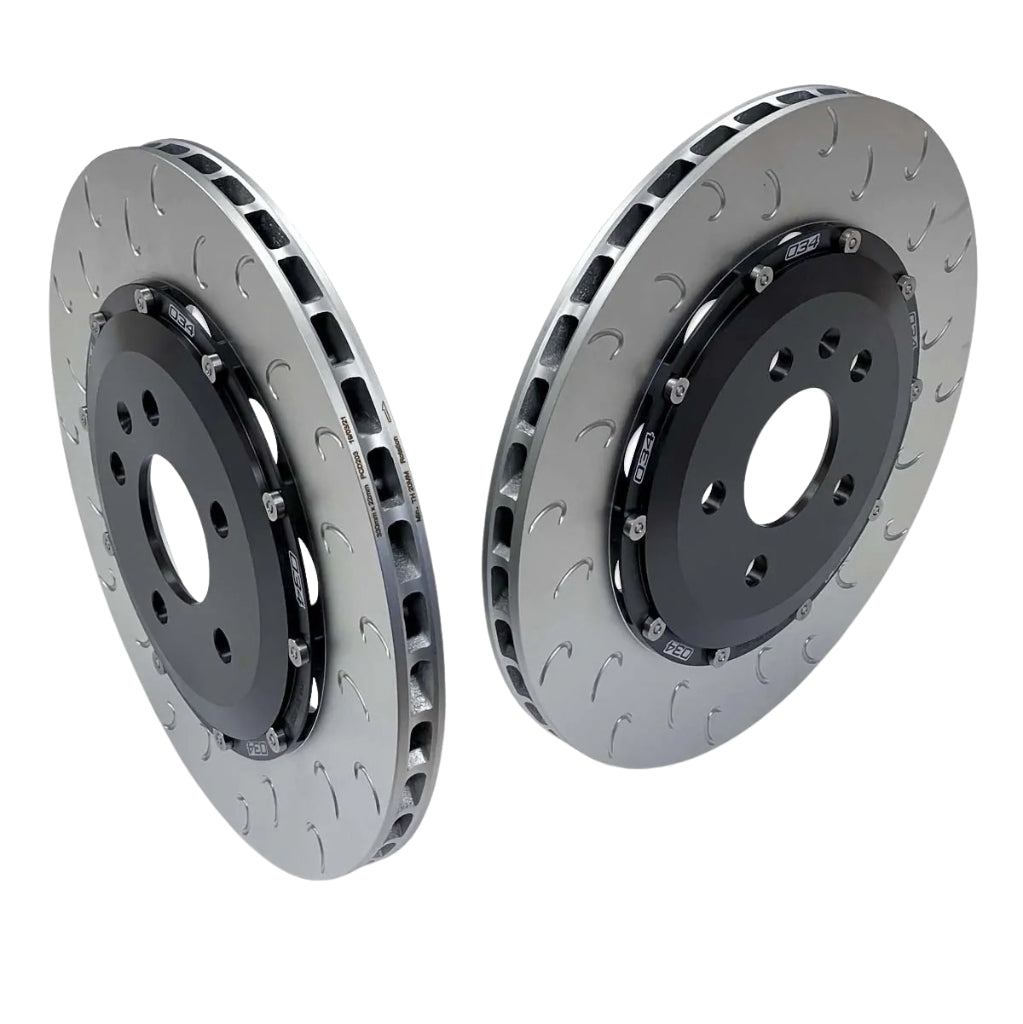 034 Motorsport - Dwuczęściowa pływająca tarcza hamulcowa tylna - AUDI B9