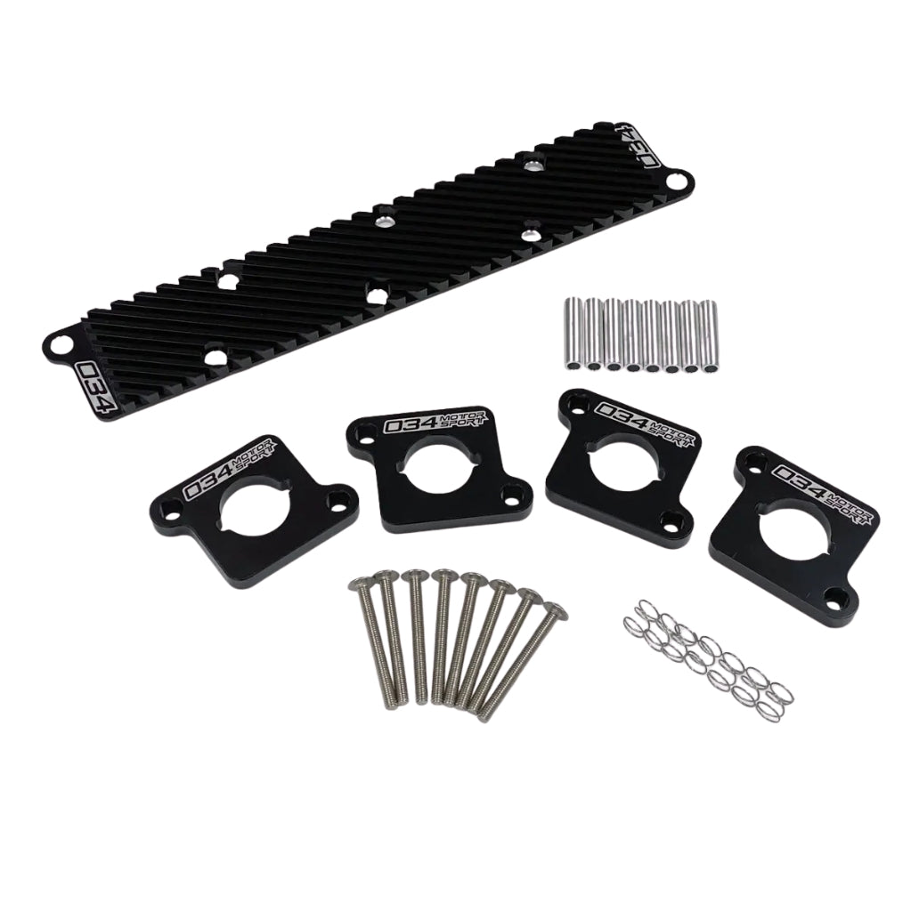 034 Motorsport - Kit de supports spiralés en aluminium - Audi / VW 1.8T