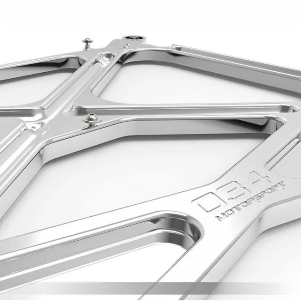 034 Motorsport - Barre anti-rapprochement en X en aluminium usiné - Audi A4 / A5