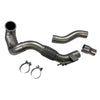 034 Motorsport - Gegoten RVS Race-Downpipe - VW Golf / GTI