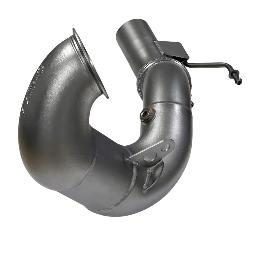 034 Motorsport - Gegoten RVS Race-Downpipe - VW Golf / GTI