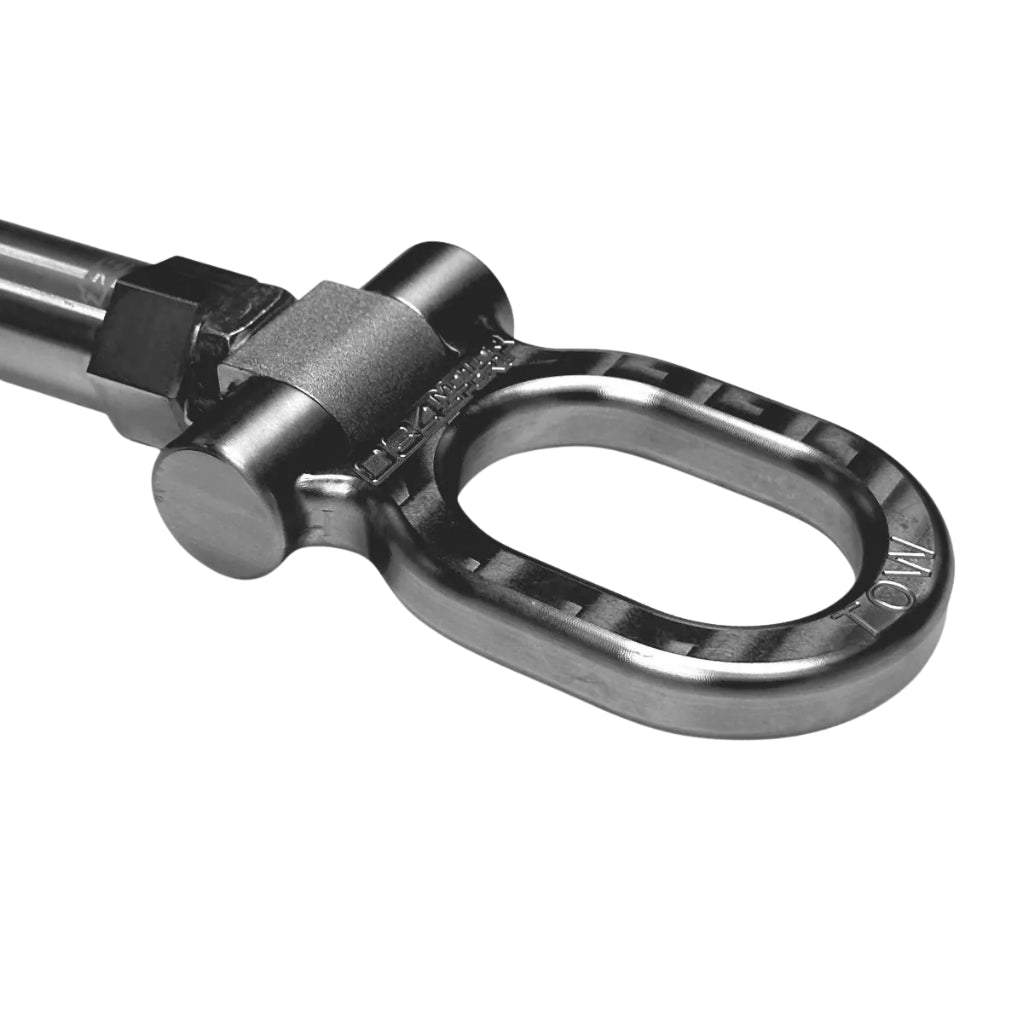 034 Motorsport - Occhiello di traino in acciaio inossidabile Motorsport - VW MK8 GTI / R